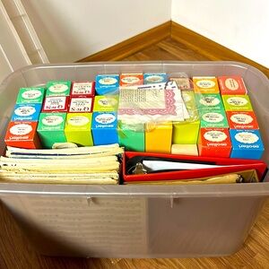 Vintage music rolls total 29 rolls plus books and notes